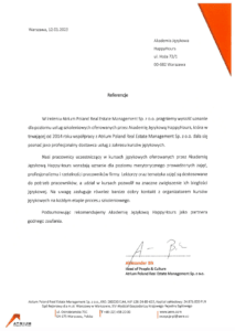 opinie o szkole happy hours