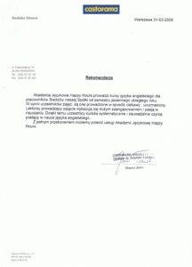 opinie o szkole happy hours