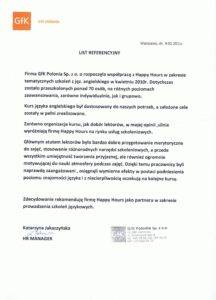 opinie o szkole happy hours